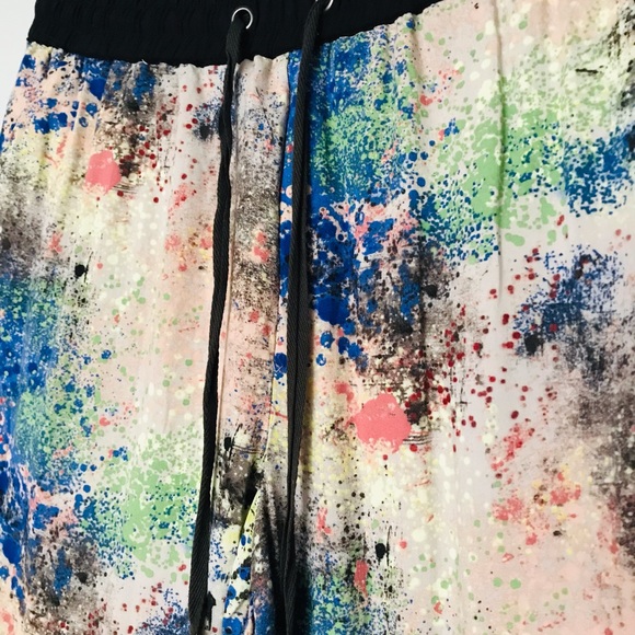 Trouser | cropped pant | colourful | painter | artistic - Picture 3 of 9
